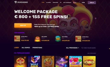 Boomerang Casino registratie