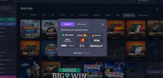 Buitenlands casino registratie en login