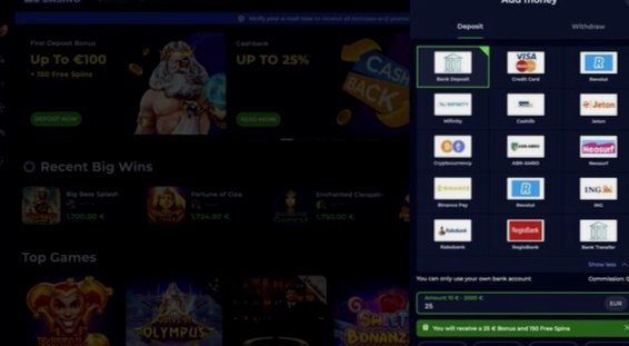 Online Casino Cashback NL App